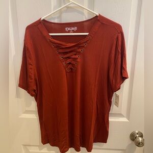 Mudd short sleeve top. Size XXL